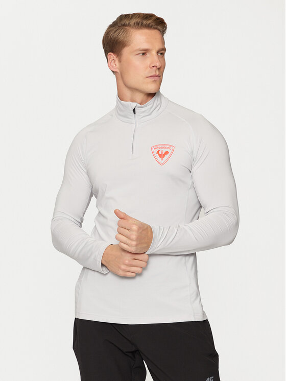Rossignol Bielizna termoaktywna górna Hero RLNML14 Szary Slim Fit