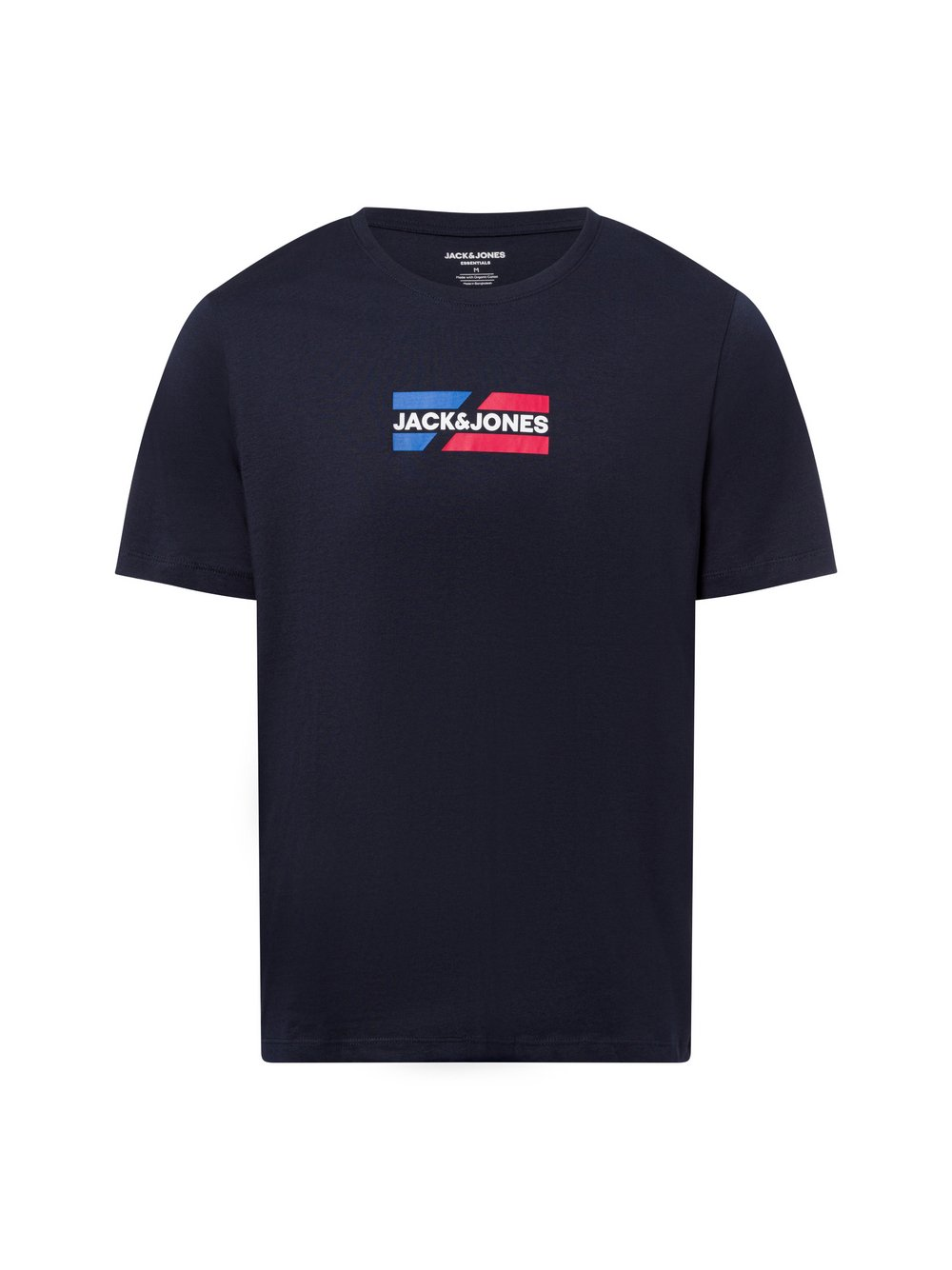 Jack & Jones Koszulka męska - JJEcorp Mężczyźni Bawełna niebieski, M