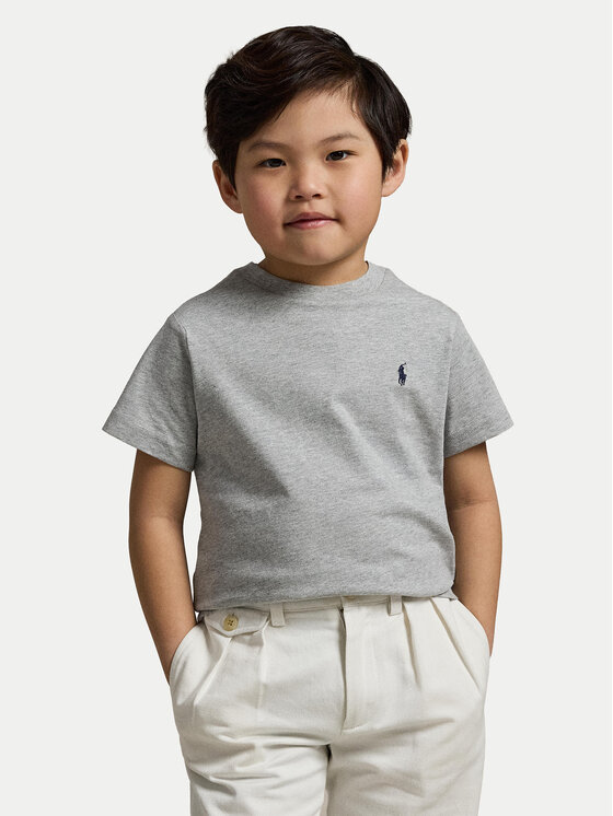 Polo Ralph Lauren T-Shirt 322832904039 Szary Regular Fit
