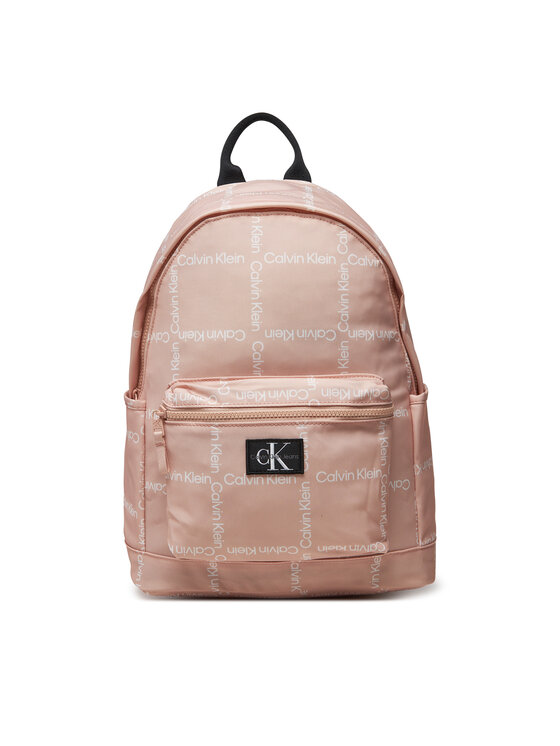 Calvin Klein Jeans Plecak City Grid Aop IU0IU00711 Różowy