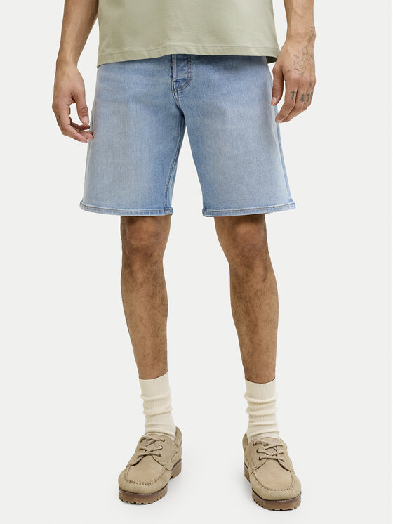 Jack & Jones Szorty jeansowe Rick Original 12290839 Niebieski Regular Fit miniaturka