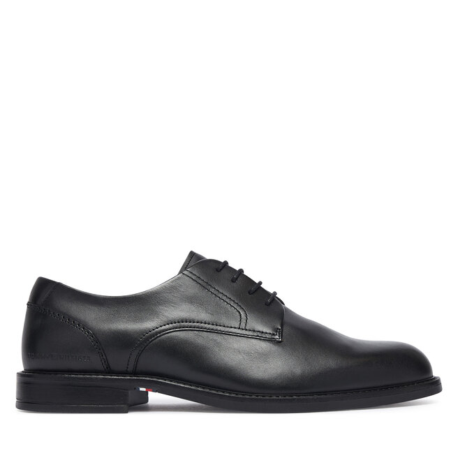 Tommy Hilfiger Oxfordy Corporate Dressy Lth FM0FM06023 Czarny