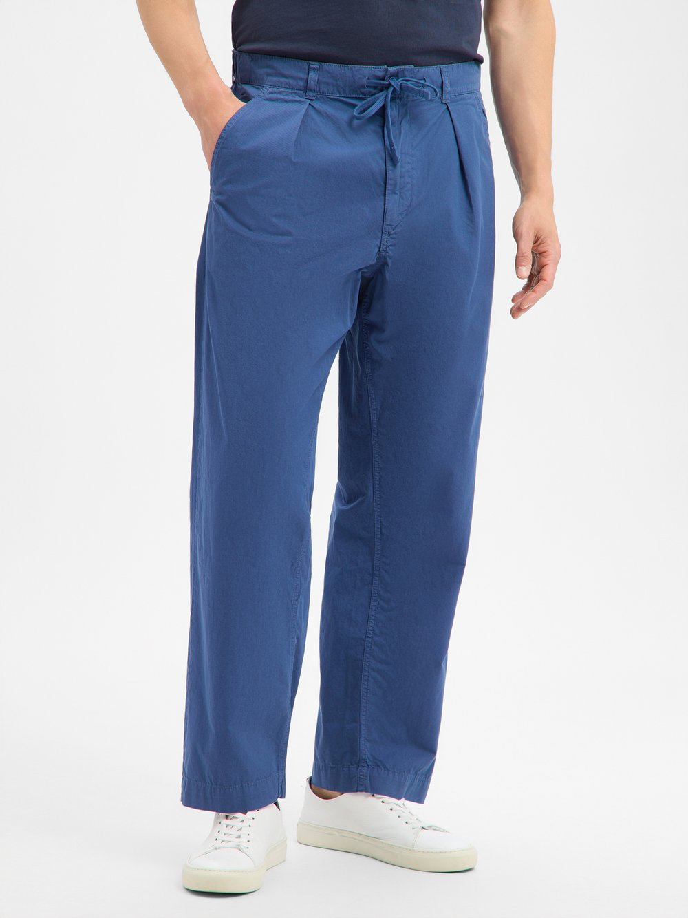 Polo Ralph Lauren Męskie spodnie materiałowe - Prepster Easy Pant Mężczyźni Bawełna (100%) niebieski, S