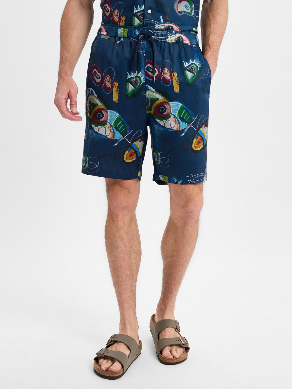 Scotch & Soda Szorty - Fave Mężczyźni Lyocell niebieski, 32
