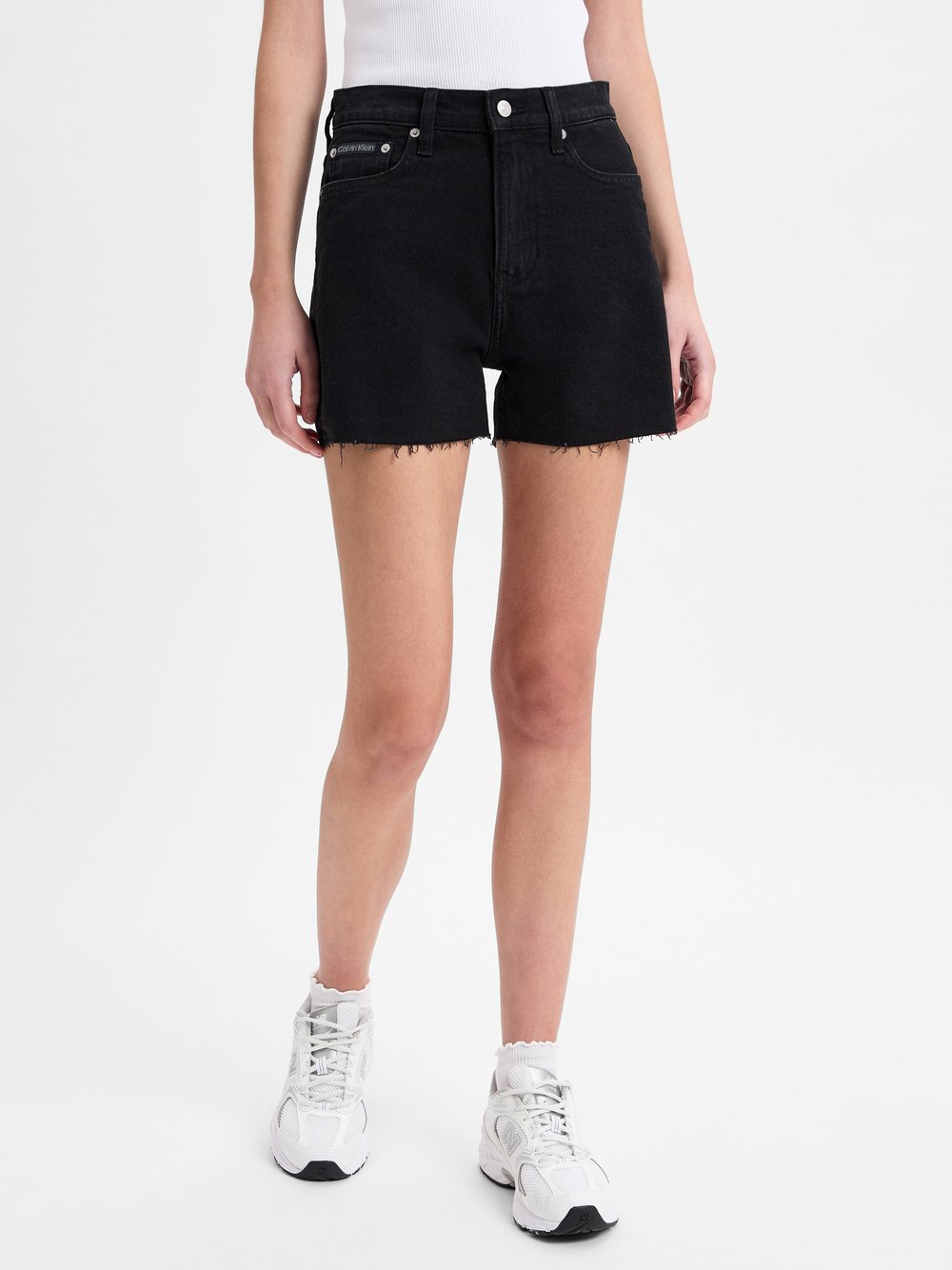 Calvin Klein Jeans Damskie szorty dżinsowe Kobiety Bawełna czarny, 29