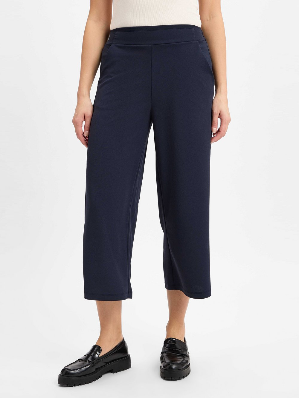 soyaconcept® Spodnie culottes - Siham Kobiety Sztuczne włókno niebieski, L