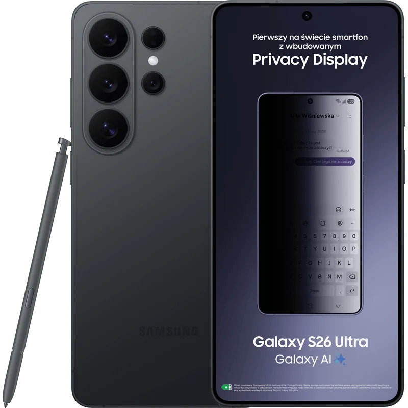 Samsung Galaxy S26 Ultra 5G 16/1 TB Czarny
