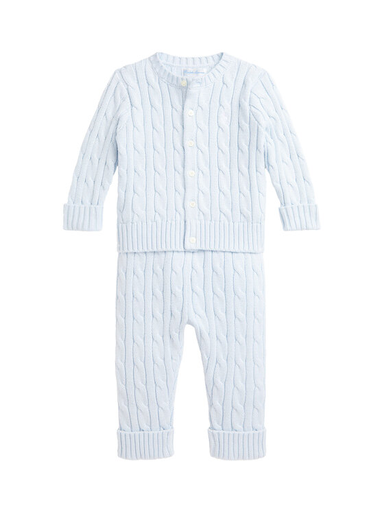 Polo Ralph Lauren Komplet dziecięcy 320966889002 Błękitny Regular Fit