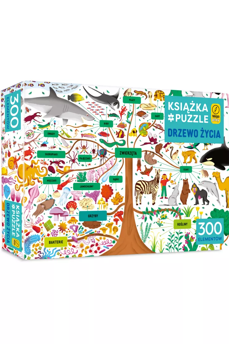 Książka i puzzle 300 el. Drzewo życia