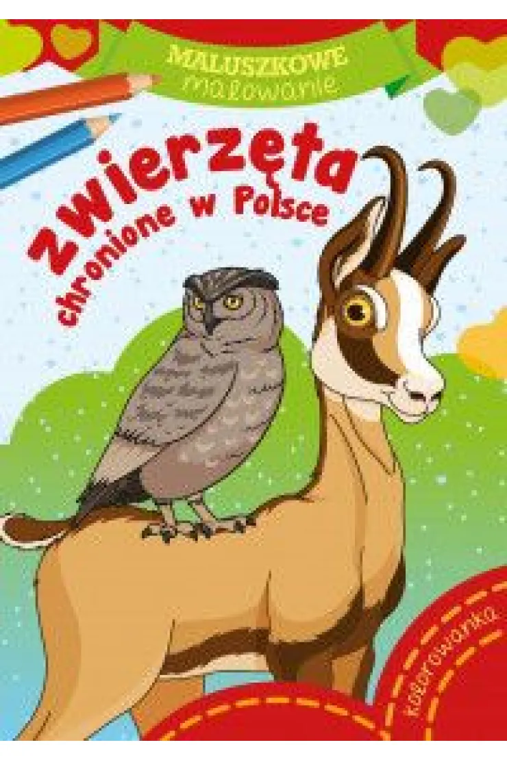 Maluszkowe malowanie. Zwierzęta chronione w Polsce miniaturka