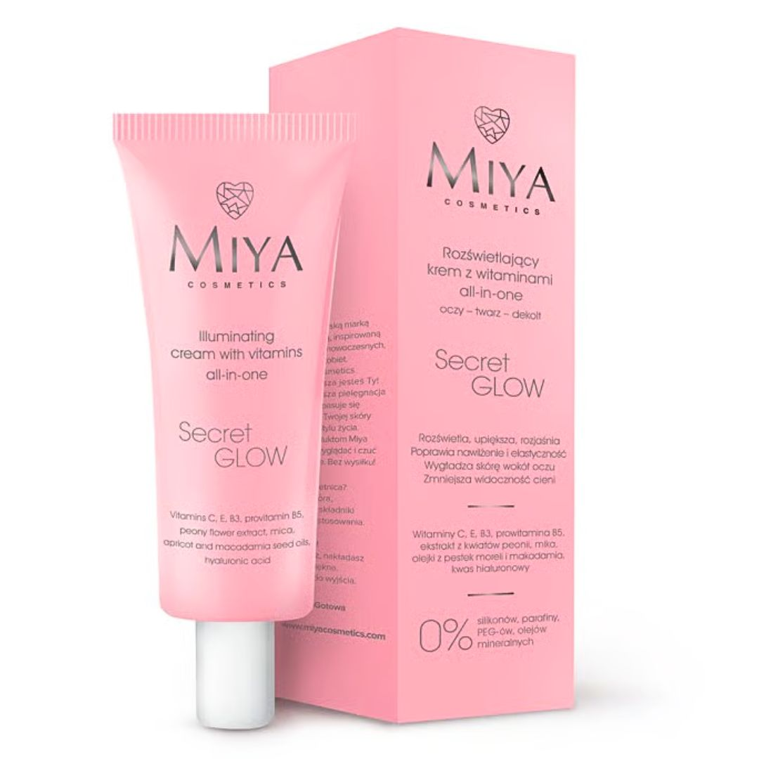 Miya SecretGlow rozświetlający krem z witaminami All-in-One 30 ml