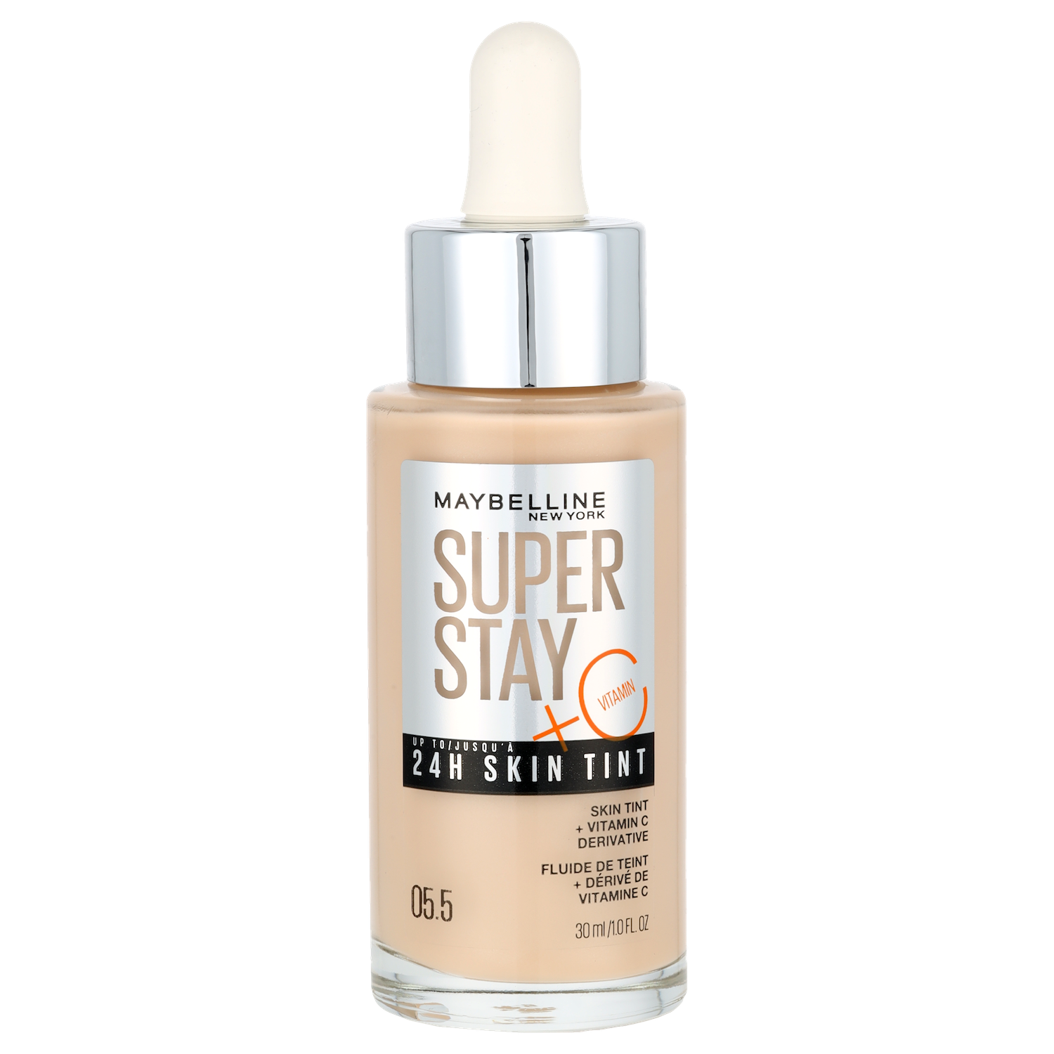 Maybelline New York SUPER STAY 24H SKIN TINT 5.5 długotrwały podkład rozświetlający 30 ml
