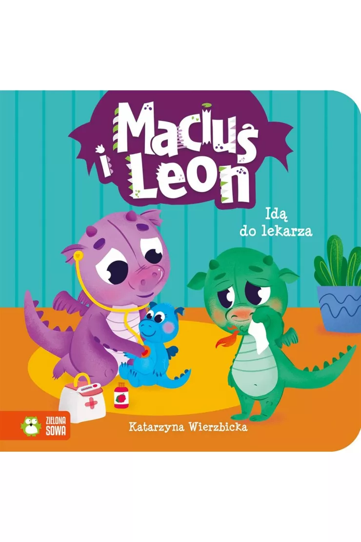 Maciuś i Leon idą do lekarza. Maciuś i Leon