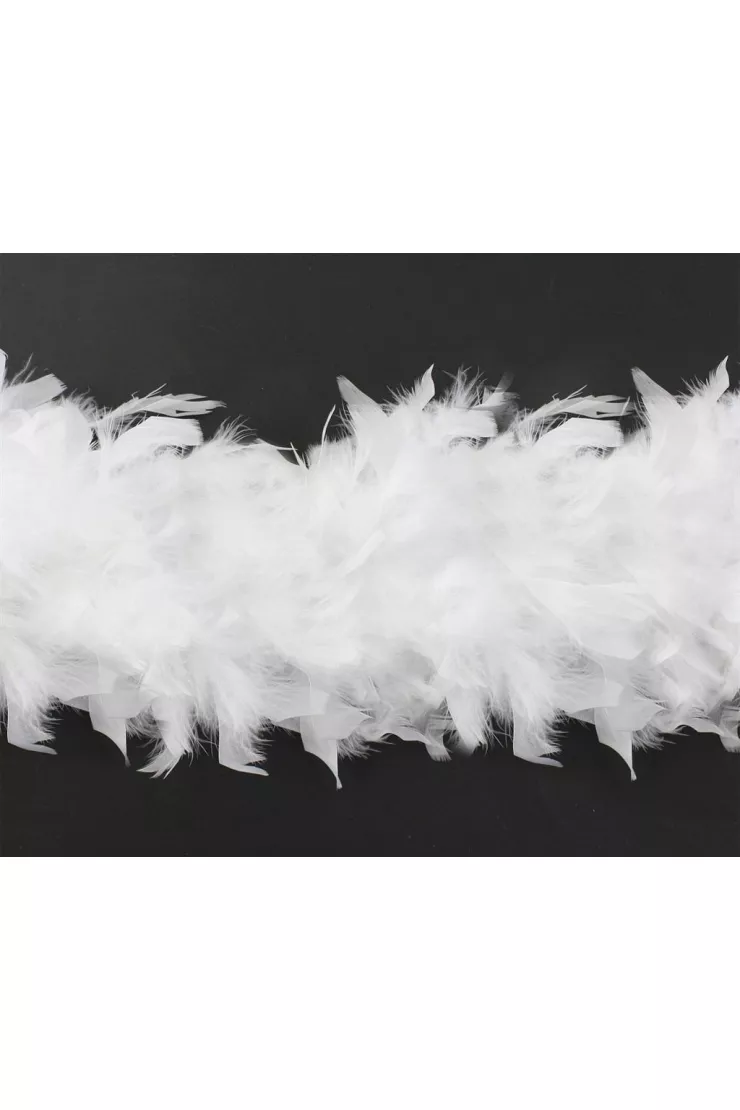 Boa białe 180cm 40g