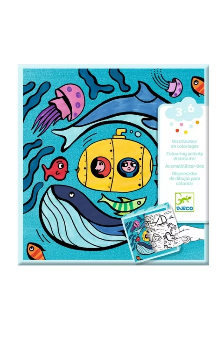 Kolorowanki z grami Ocean DJ00051