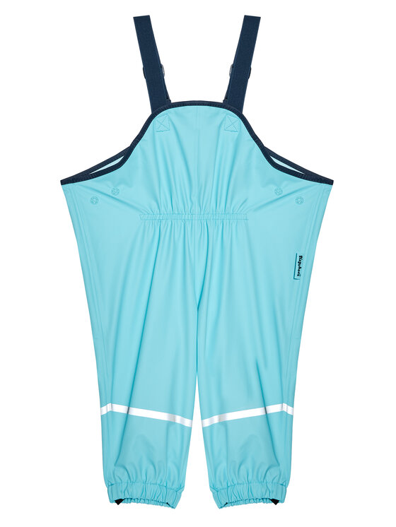 Playshoes Spodnie przeciwdeszczowe 405424 M Błękitny Regular Fit