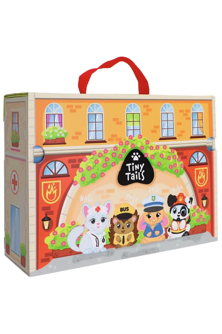 Zabawka drewniana - Magnetic box City TREFL