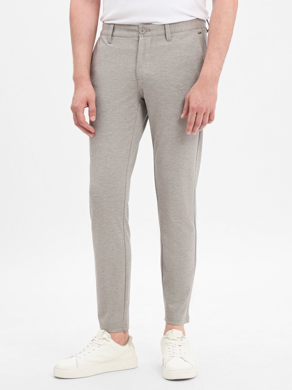 Only&Sons Spodnie - ONSMark Mężczyźni Sztuczne włókno szary|brązowy, 31-34