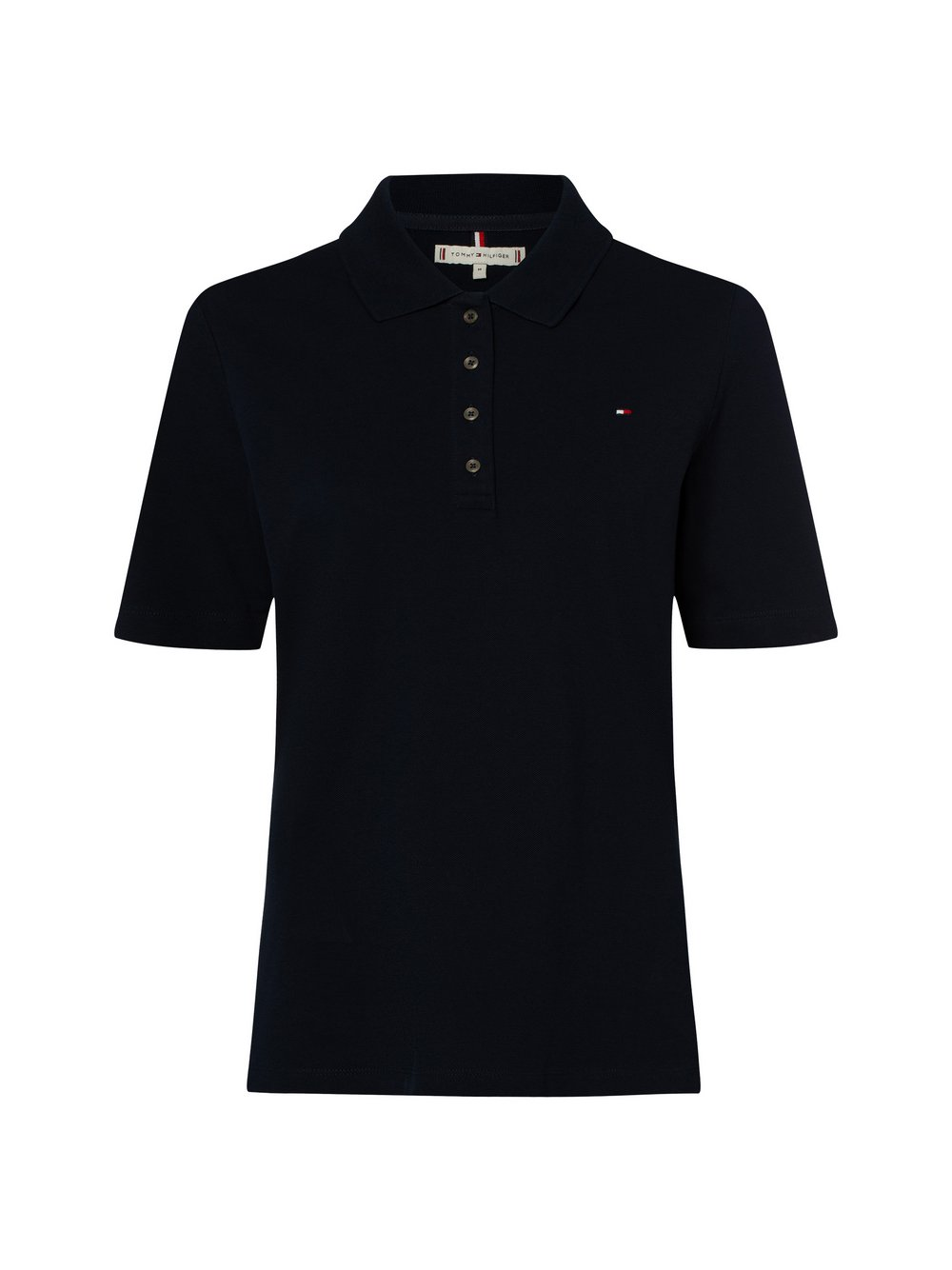 Tommy Hilfiger Damska koszulka polo Kobiety Bawełna niebieski, XL