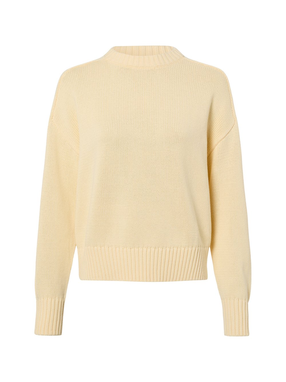 Someday Damski sweter z dzianiny - Tiruna Kobiety Bawełna żółty, 38