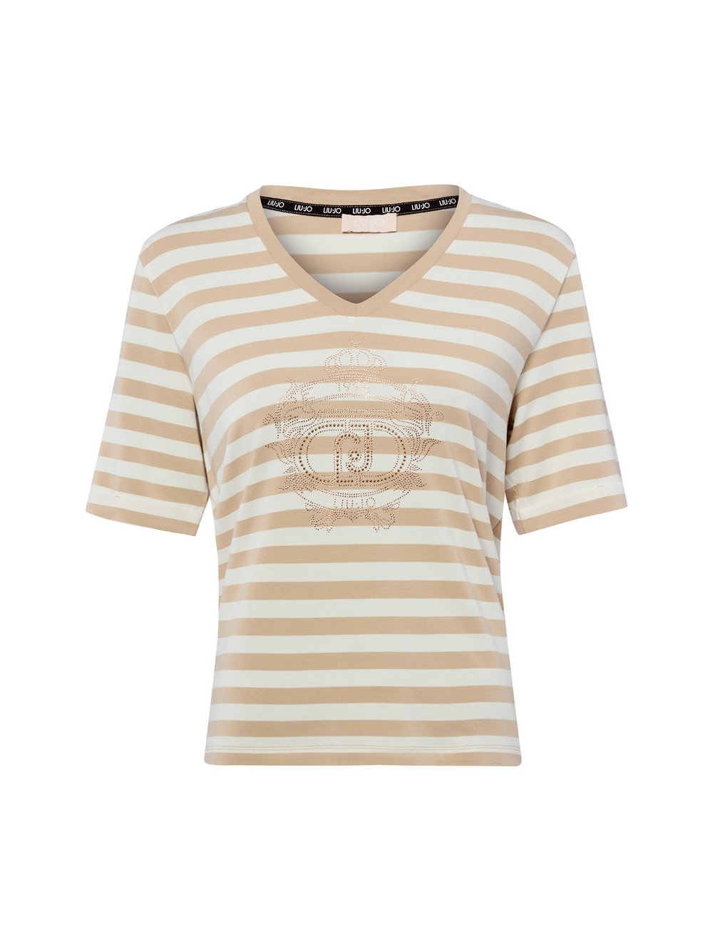 Liu Jo Collection Koszulka damska Kobiety biały|beżowy, XL