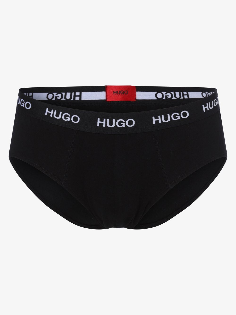 HUGO Slipy pakowane po 3 szt. Mężczyźni Bawełna czarny, XL