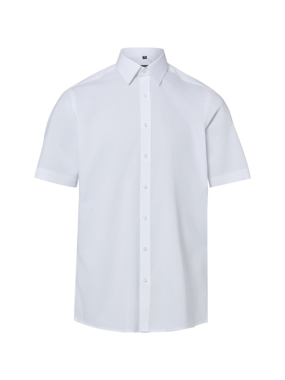 Finshley & Harding Męska koszulka z krótkim rękawem Mężczyźni Modern Fit Bawełna (100%) biały, 39