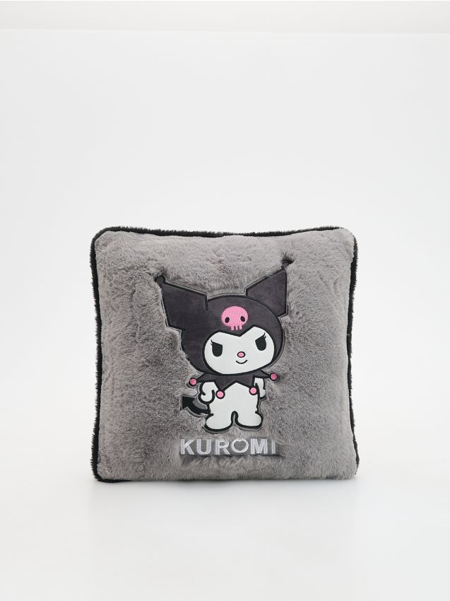 Reserved - Poduszka Kuromi - ciemnoszary