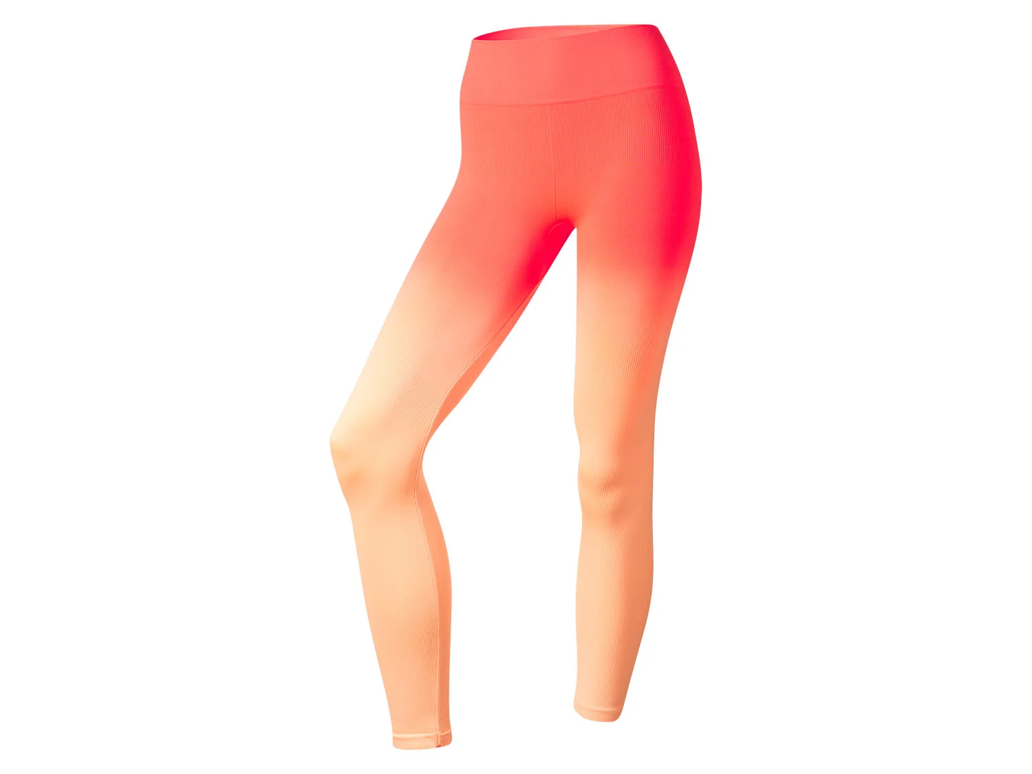 CRIVIT Legginsy damskie funkcyjne, z efektem push-up (M (40/42), Koralowy)