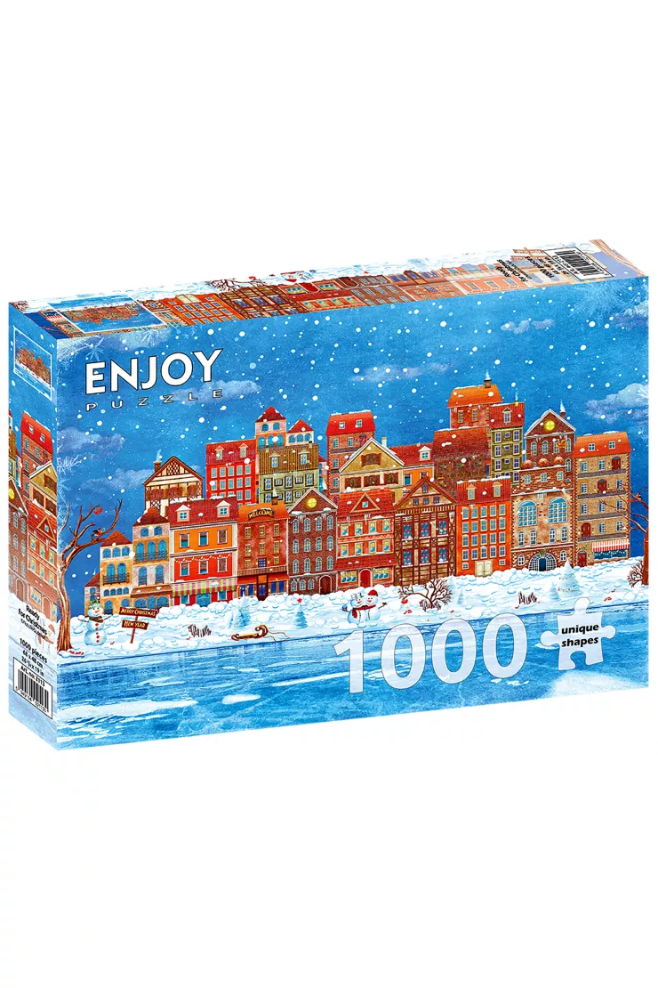 Puzzle 1000 el. Gotowi na święta