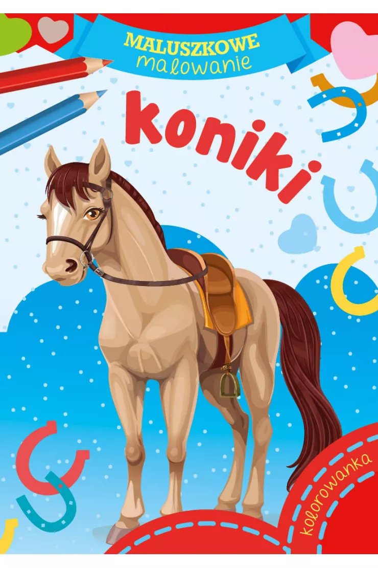 Maluszkowe malowanie. Koniki miniaturka