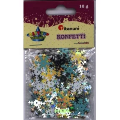 Konfetti płatki śniegu