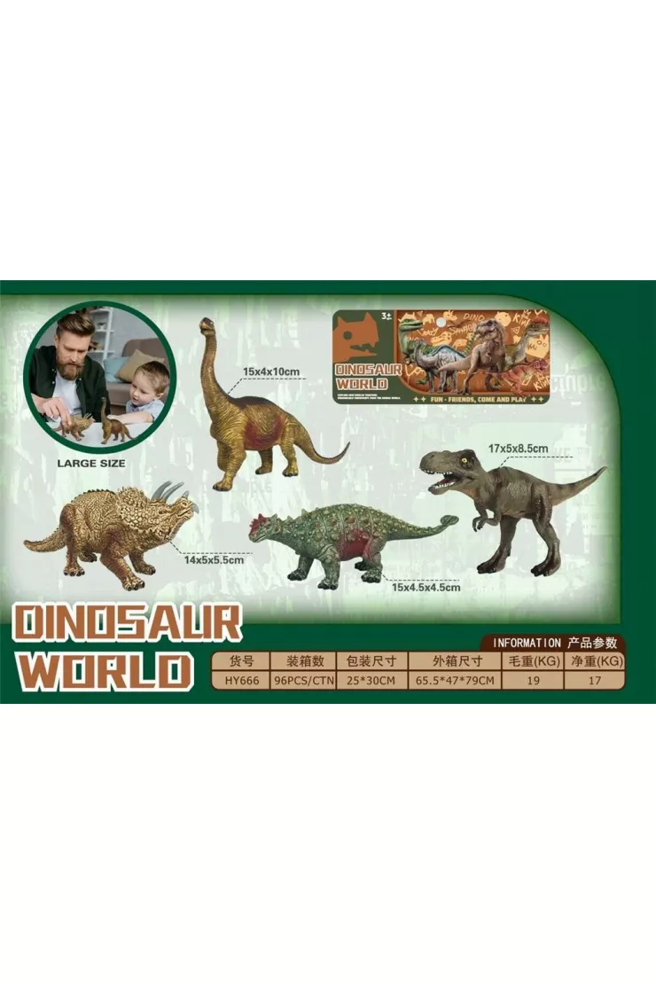 Zestaw dinozaurów