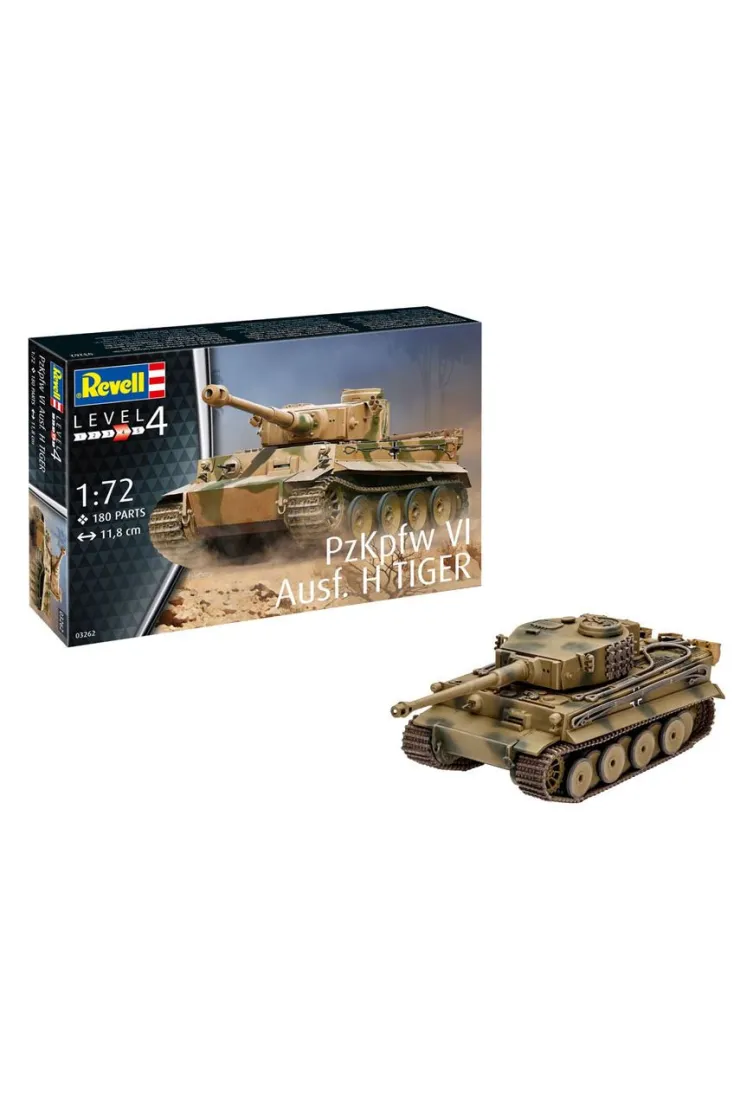 Pojazd 1:72 PzKpfw VI Tiger Ausf. H