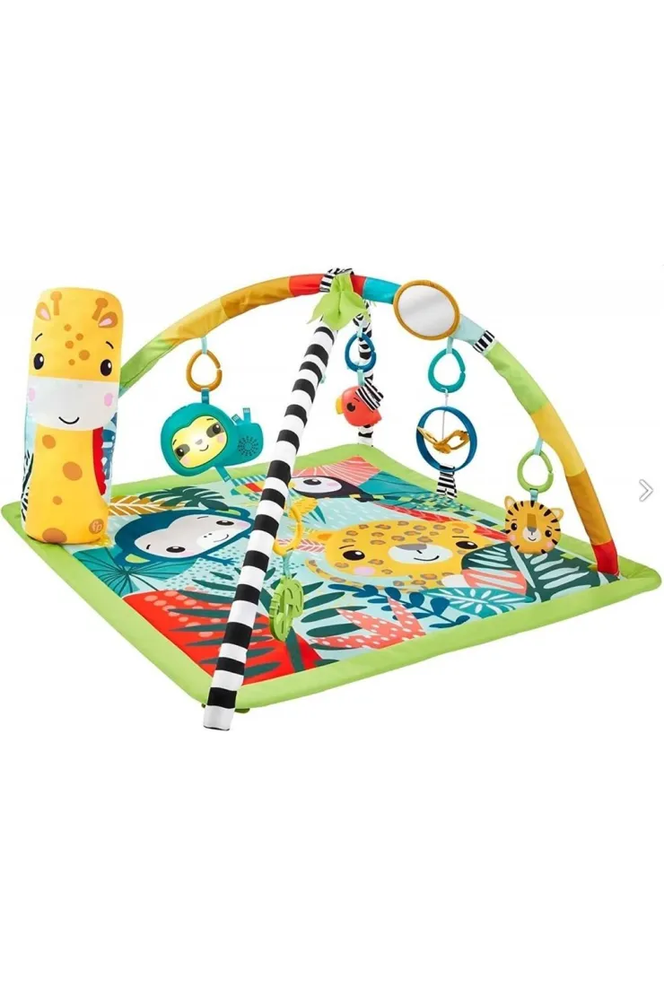 Fisher-Price. Mata edukacyjna 3w1 Las tropikalny HJW08