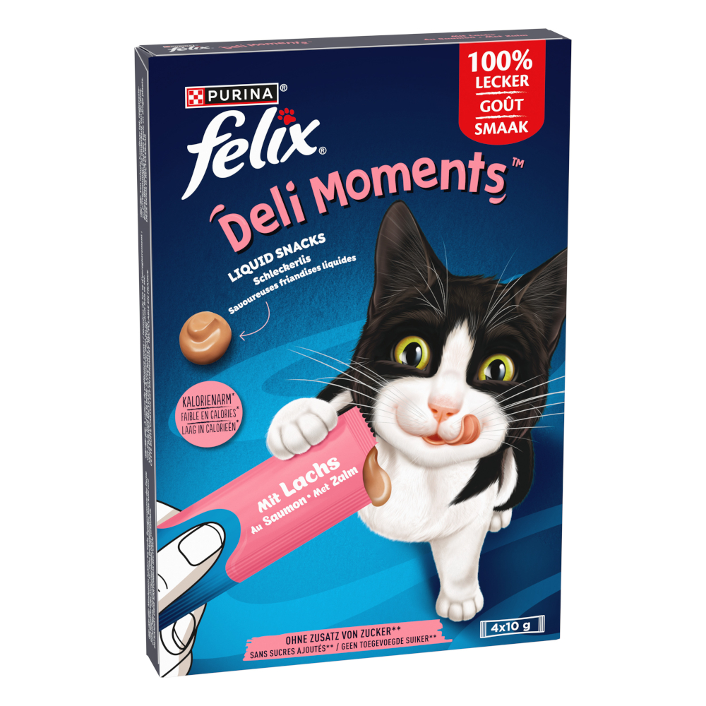 Felix Deli Moments - Łosoś (16 x 10 g)
