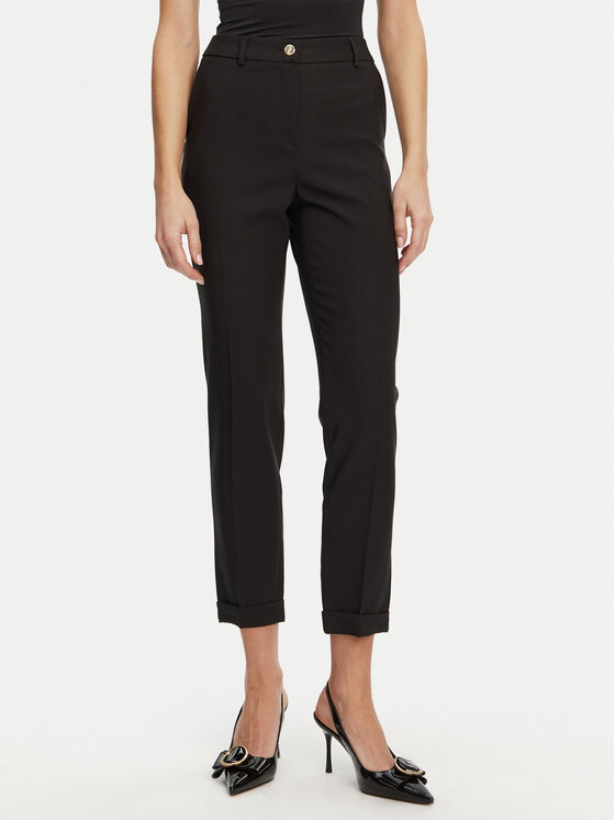 Artigli Spodnie materiałowe ACPA000837 Czarny Regular Fit