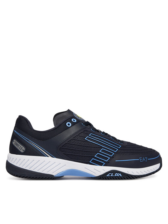 EA7 Emporio Armani Sneakersy X8X242 XK438 MB516 Granatowy
