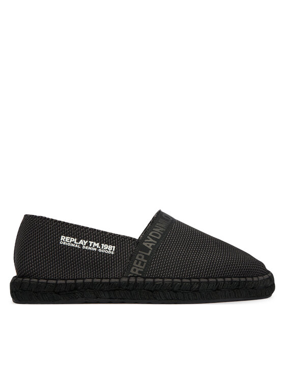 REPLAY Espadryle GMF16 .000.C0060T Czarny