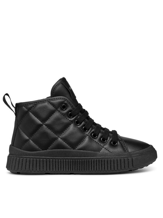 Geox Sneakersy J Laquinny Girl J46M3B 000BC C9999 M Czarny