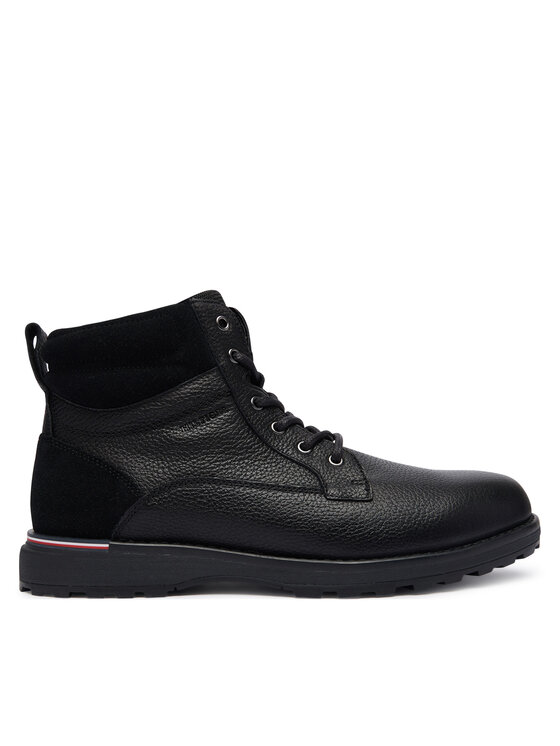 Tommy Hilfiger Trzewiki Corporate W FM0FM05606 Czarny