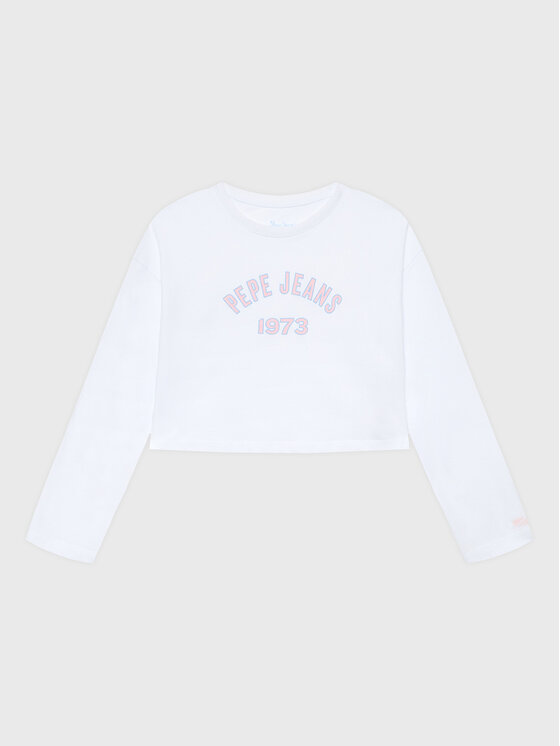 Pepe Jeans T-Shirt Paullete PG502955 Biały Regular Fit
