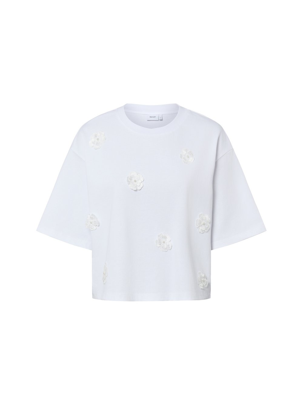 Nümph Koszulka damska - NUFleura Kobiety Bawełna (100%) biały, XL
