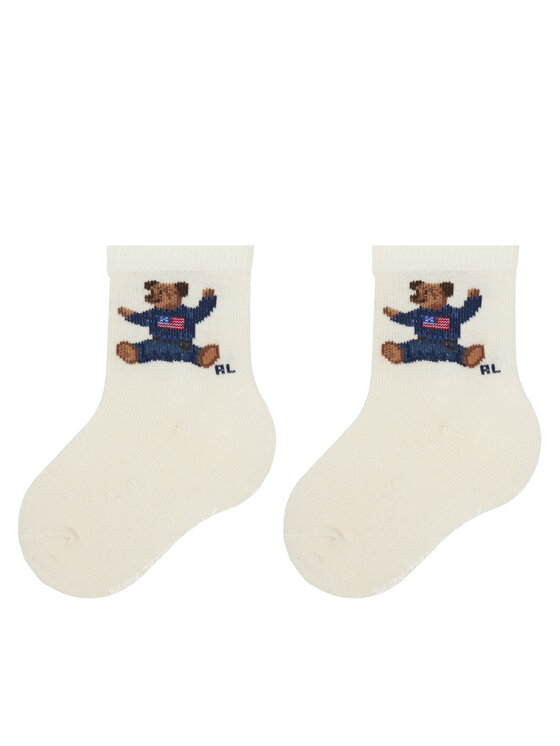 Polo Ralph Lauren Skarpety długie 441P03156001 Écru