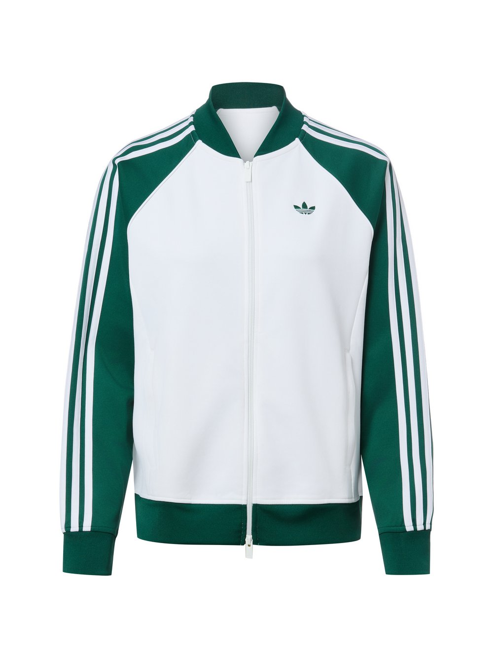 adidas Originals Damska kurtka dresowa Kobiety biały|zielony, XS