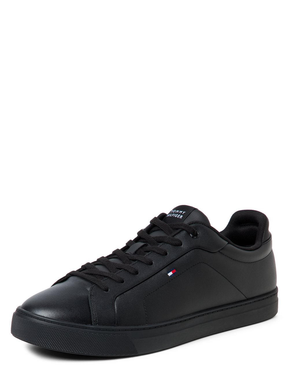 Tommy Hilfiger Męskie buty sportowe Mężczyźni skóra czarny, 41
