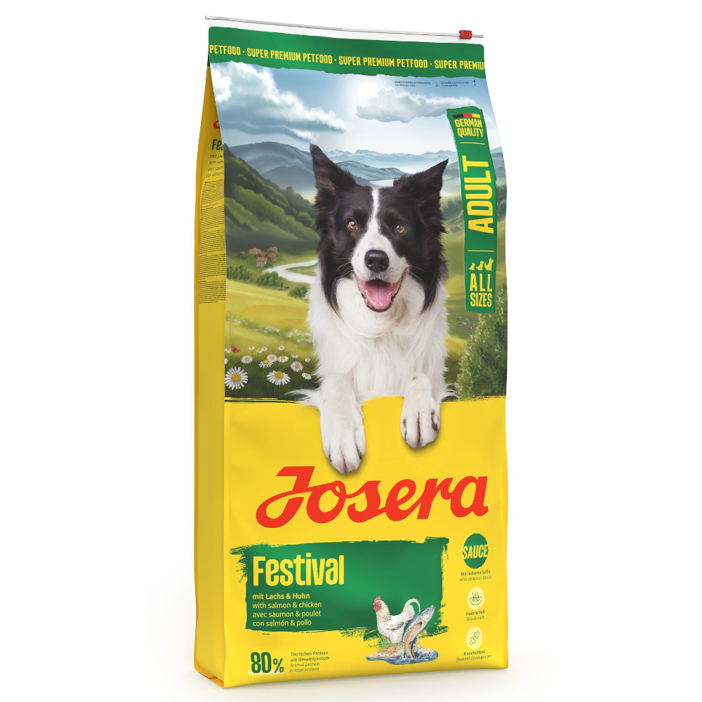 Josera Adult Festival, łosoś i kurczak - 12,5 kg