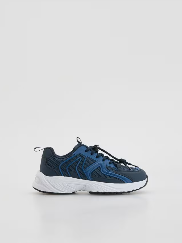 Reserved - Klasyczne sneakersy - granatowy
