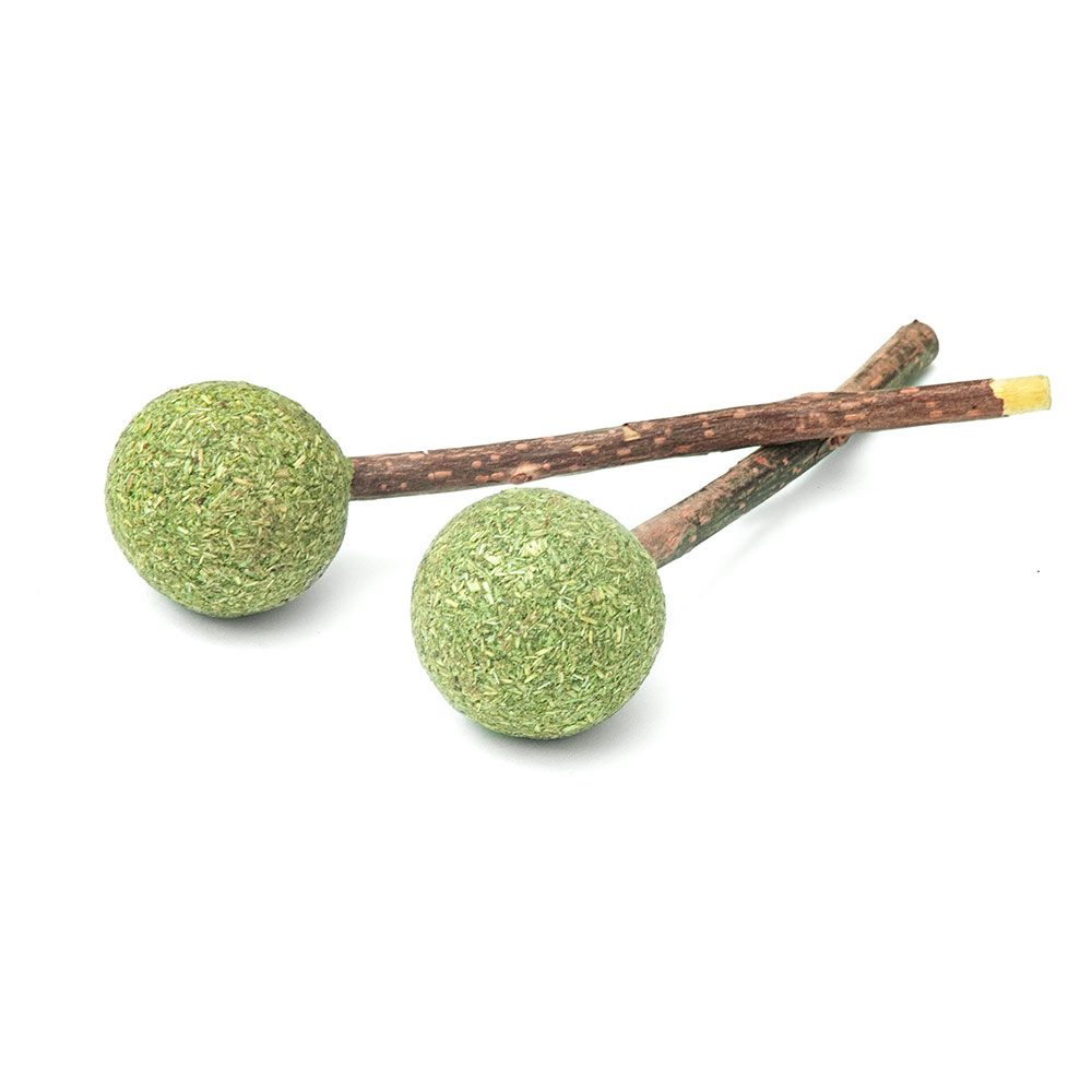 Aumüller Lolli zabawka dentystyczna dla kota, z silver vine (matatabi) - 2 x 2 szt.