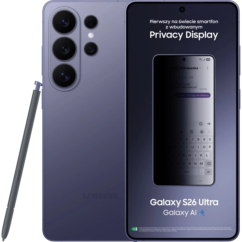 Samsung Galaxy S26 Ultra 5G 12/256 GB Fioletowy